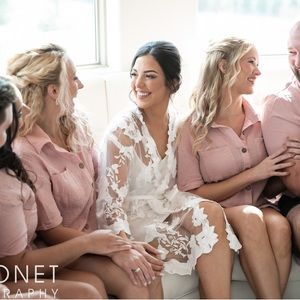 Sheer Bridal Robe